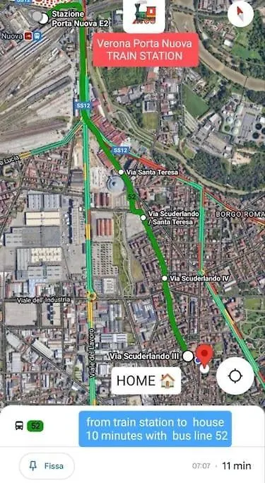 Casa Romeo Vinitaly - Free Parking - Wifi Apartment Verona